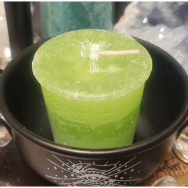 Bougie Votive à base de plantes : l'abondance Bougie Votive à base de plantes : l'abondance