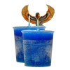 Bougie votive : déesse égyptienne