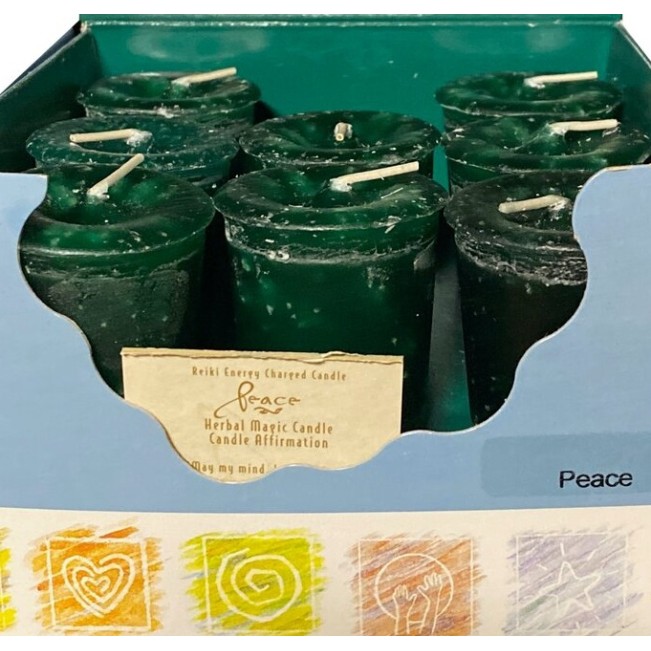 Bougie votive : la paix Bougie votive : la paix