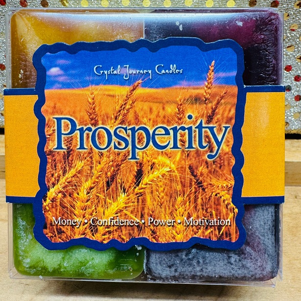 Coffret cadeau bougie : Prospérité Coffret cadeau bougie : Prospérité