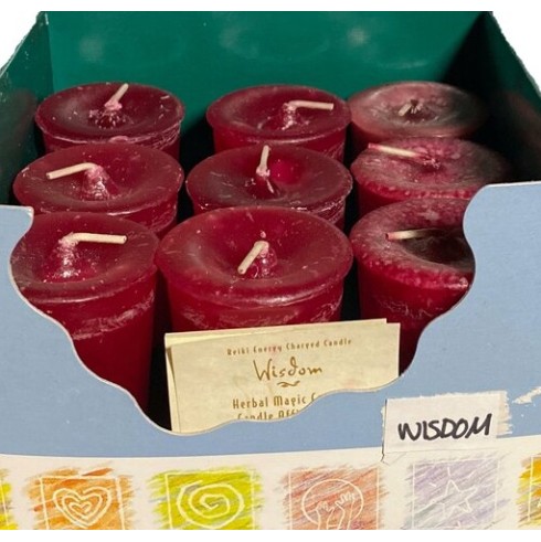 Bougie votive : Sagesse