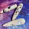 Baguette de pierre de lune bleue Baguette de pierre de lune bleue
