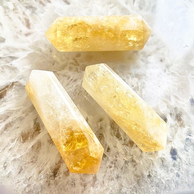 Citrine DT Pointe de Cristal Citrine DT Pointe de Cristal