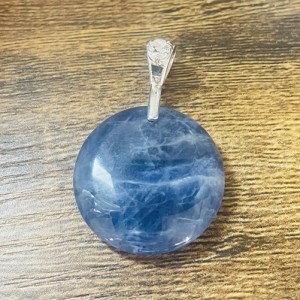 Sodalite Pendant, with Topaz - Sterling
