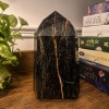 Black Tourmaline With Iron Specimen Point - Large Black Tourmaline With Iron Specimen Point - Large