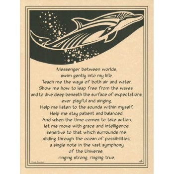 Altar Poster: Dolphin Spirit Altar Poster: Dolphin Spirit