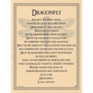 Altar Poster: Dragonfly Altar Poster: Dragonfly