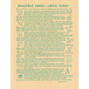 Affiche l'autel: Arbres Celtic