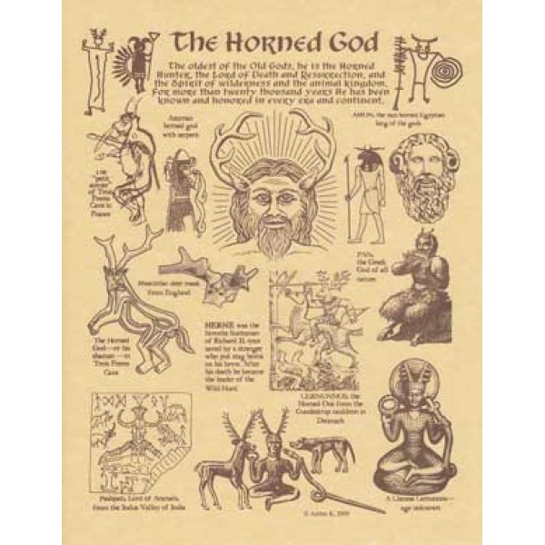 Altar Poster: Horned God