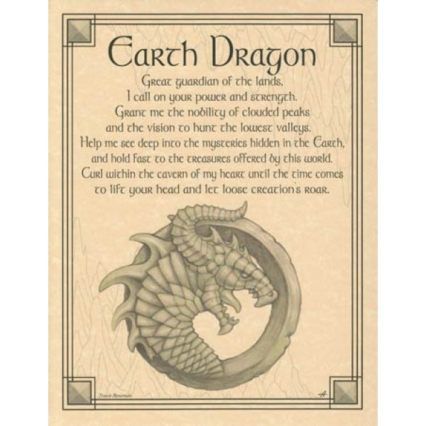 Altar Poster: Earth Dragon