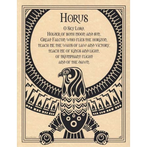 Altar Poster: Horus