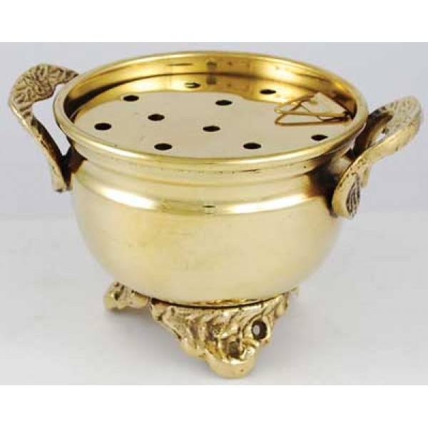 Brass Incense Cauldron