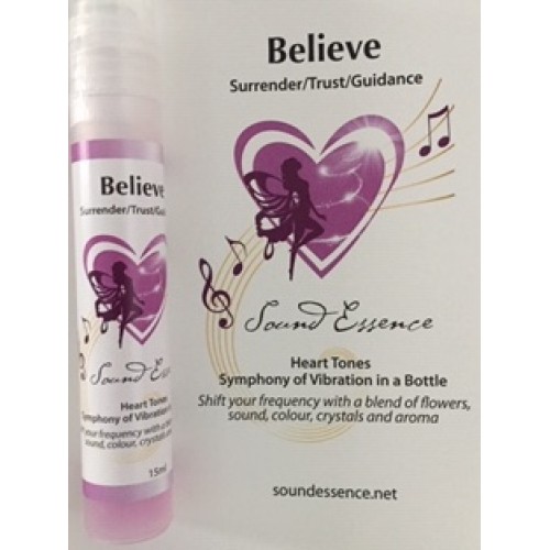 Heart Tones - Believe Spray, 15ml Heart Tones - Believe Spray, 15ml