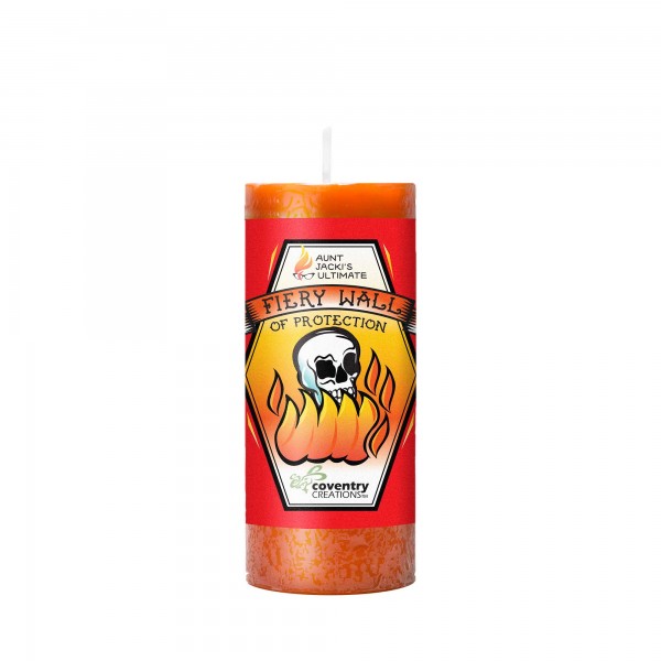 Pillar Candle: Fiery Wall of Protection
