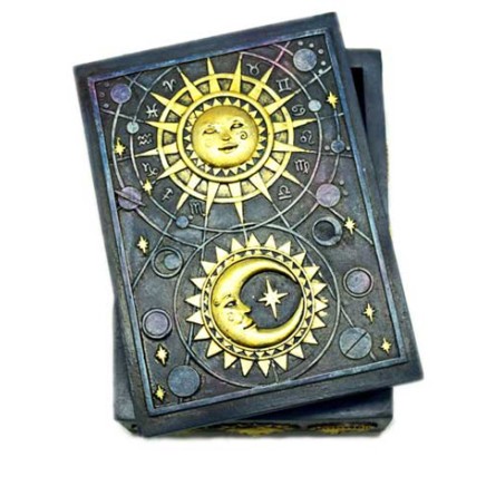 Boîte de Tarot: Lune et Étoile Boîte de Tarot: Lune et Étoile