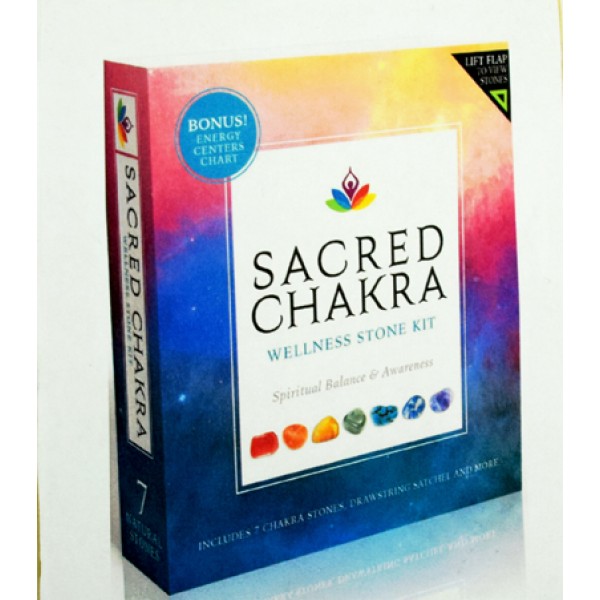 Kit de pierre de bien-être Chakra sacré