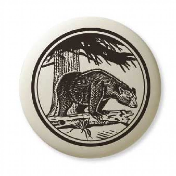 Pendant Carded Pathfinder Black Bear