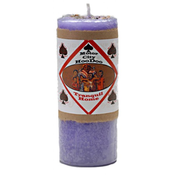 Tranquil Home Pillar Candle