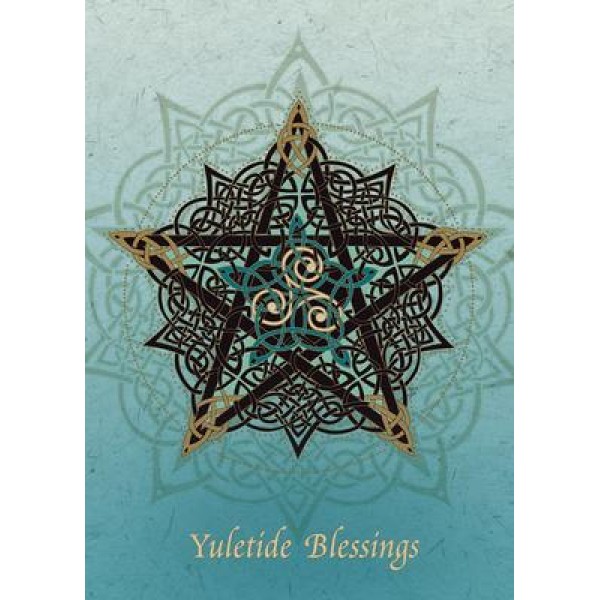 Yuletide Blessings Holiday Greeting Card