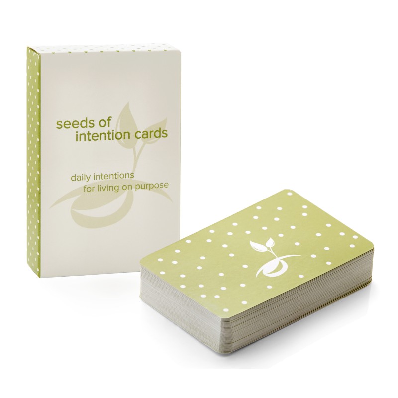 Seeds of Intention Mini Card Deck - Adrienne Enns Seeds of Intention Mini Card Deck - Adrienne Enns