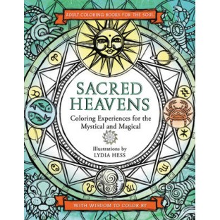 Livre de coloriage Sacred Heavens Livre de coloriage Sacred Heavens
