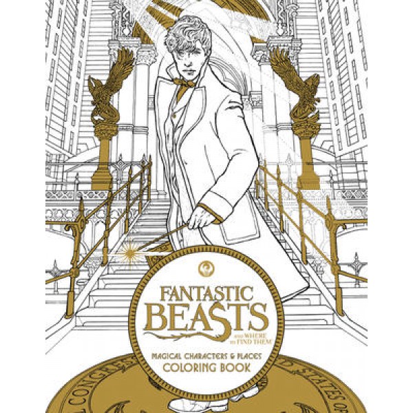 Fantastic Beasts & Where to Find Them -Coloring Book