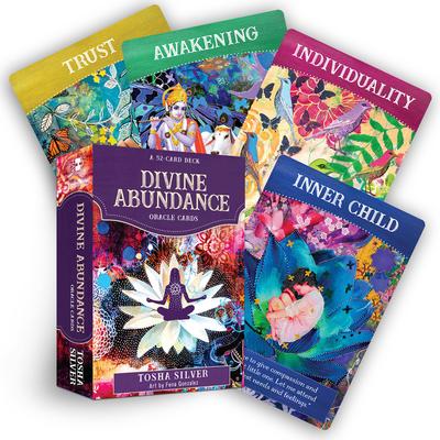 Divine Abundance Oracle Cards - Tosha Silver Divine Abundance Oracle Cards - Tosha Silver