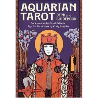 Jeu de tarot et guide du Verseau - Craig Junjulas