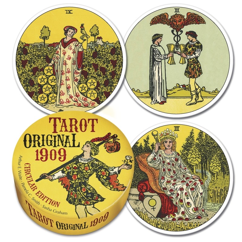 Tarot Original 1909 Circular Deck - Sasha - Waite Graham Tarot Original 1909 Circular Deck - Sasha - Waite Graham