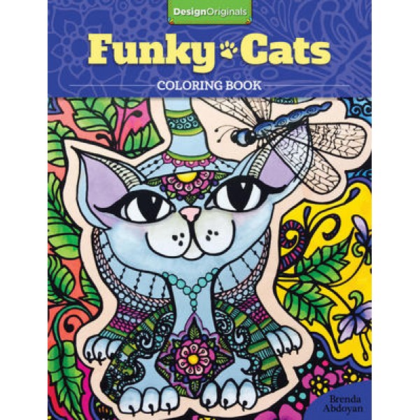 Funky Cats Coloriage Livre