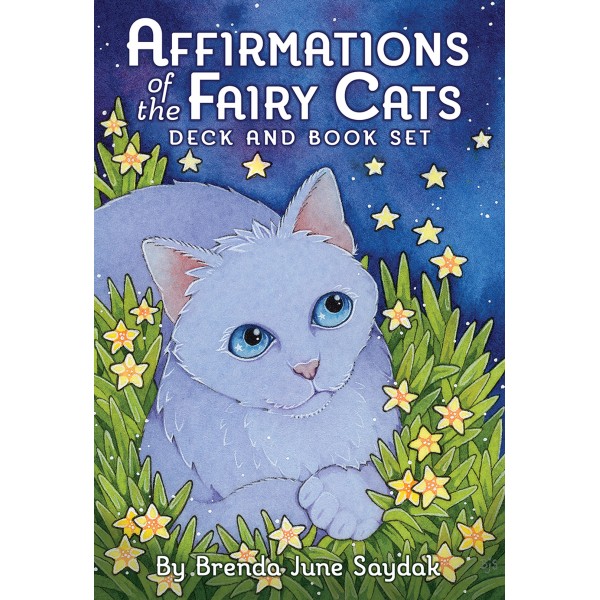 Affirmations of the Fairy Cats Deck and Book Set - Brenda June Saydak