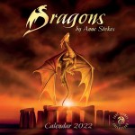Wall Calendar 2022 Dragons by Anne Stokes