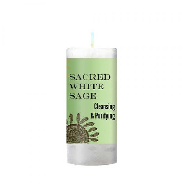 Candle: Sacred White Sage, Ltd Edition Size