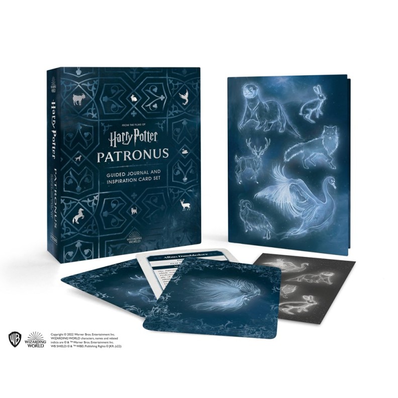Harry Potter Patronus Journal guidé et jeu de cartes d’inspiration