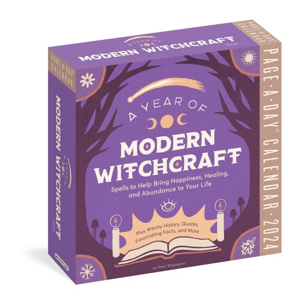 A Year of Modern Witchcraft Page - A - Day Calendar 2024
