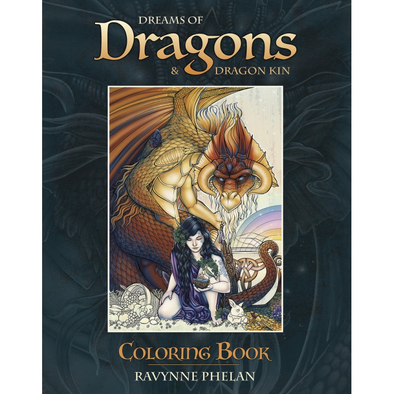 Dreams of Dragons & Dragon Kin Coloring Book Dreams of Dragons & Dragon Kin Coloring Book