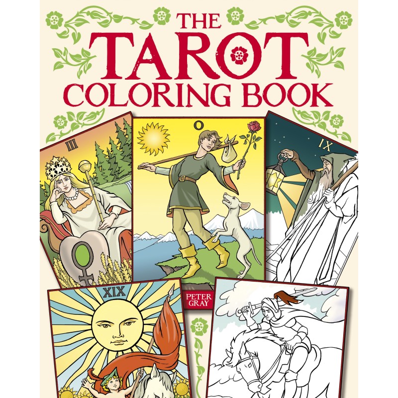 Livre de coloriage de tarot Livre de coloriage de tarot