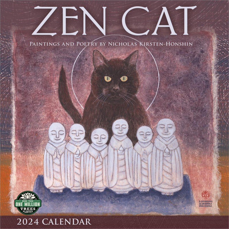 Calendrier mural 2024 Zen Cat
