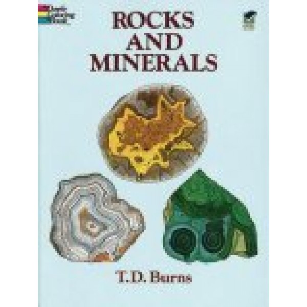 Coloriage livre roches & minéraux NR