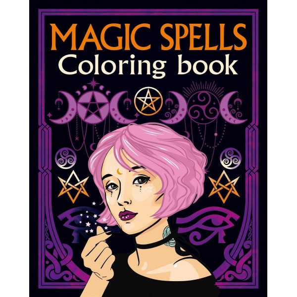 Livre de coloriage Magic Spells