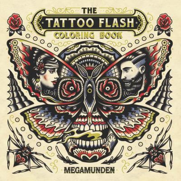 Tattoo Flash Coloring Book NR