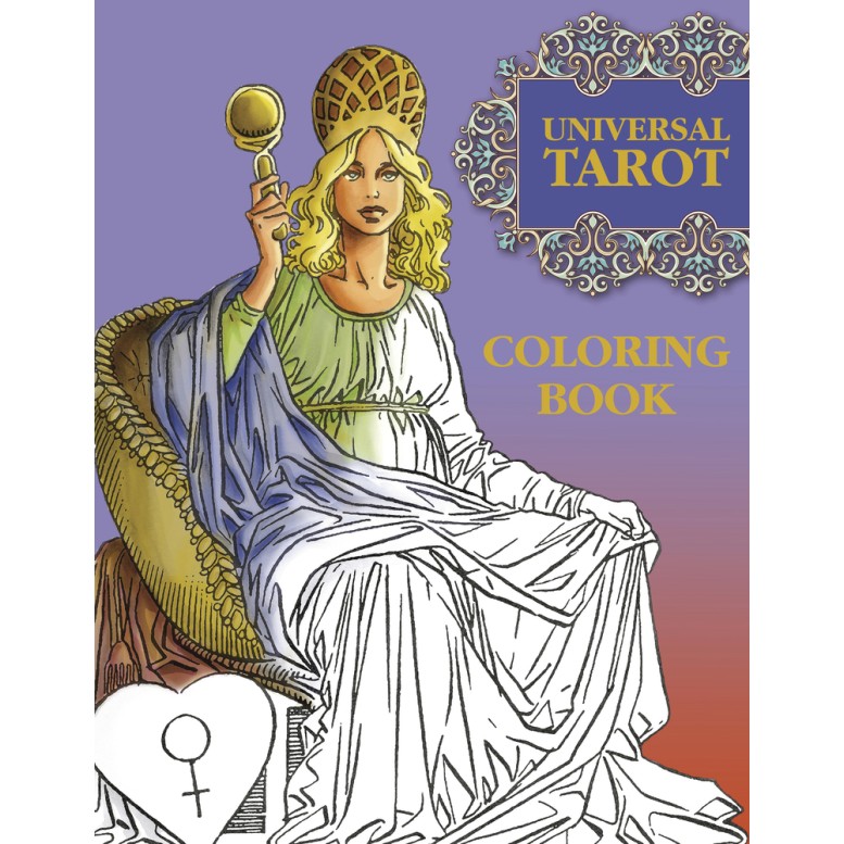 Livre de coloriage universal De Tarot Livre de coloriage universal De Tarot