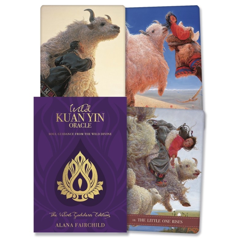 Wild Kuan Yin Oracle: The Velvet Goddess Edition - Alana Fairchild Wild Kuan Yin Oracle: The Velvet Goddess Edition - Alana Fairchild
