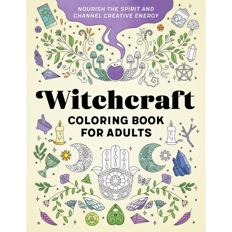 Witchcraft Coloring Book for Adults Witchcraft Coloring Book for Adults