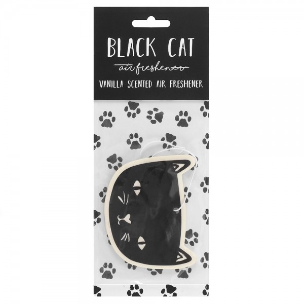 Black Cat Air Freshener - Vanilla Scented