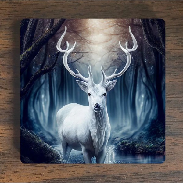 Magnet - White Deer