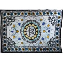 Celtic Floral Pentacle tissu Celtic Floral Pentacle tissu